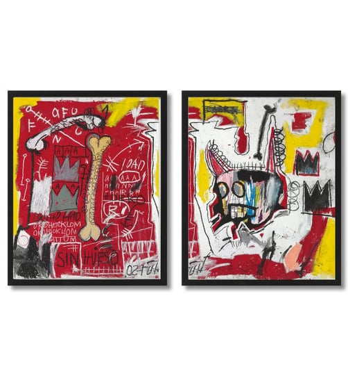 Jean-Michel Basquiat, Abstrakcje, Plakaty DEKORAMA
