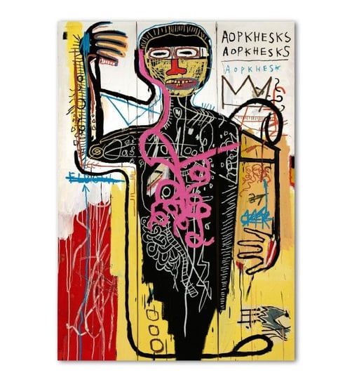 Jean-Michel Basquiat Versus Medici  Plakat Duży 70X100 DEKORAMA
