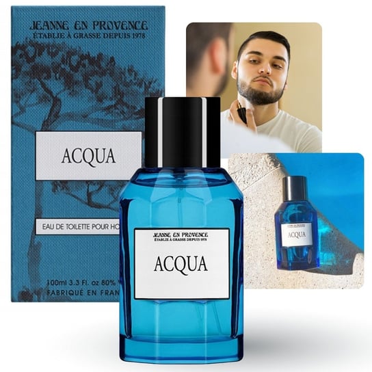 Jeanne en Provence - Acqua perfum dla mężczyzn, aromatyczno-wodny zapach 100ml Jeanne en Provence