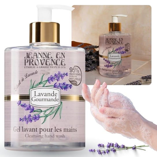 Jeanne en Provence - Lavande Gourmande Mydło w płynie do rąk 500 ml Jeanne en Provence