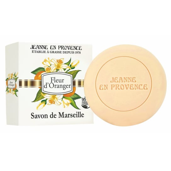 Jeanne en Provence Mydło w kostce, kwiat pomarańczy 100gr Jeanne en Provence