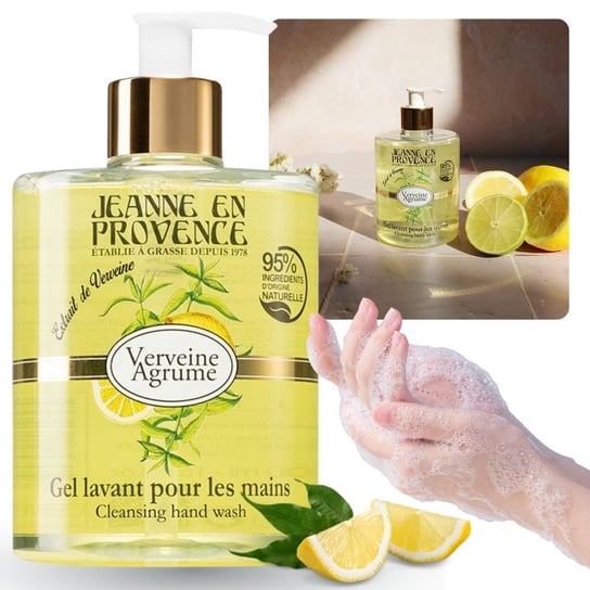 Jeanne en Provence - Verveine Agrumes Mydło w płynie do rąk 500 ml Jeanne en Provence