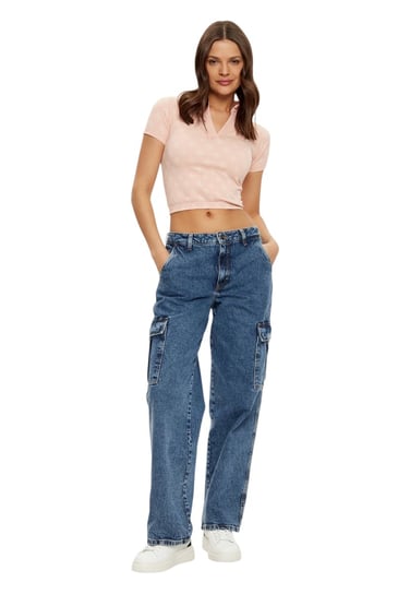 Jeans Donna Guess Jeans Cargo Inna marka