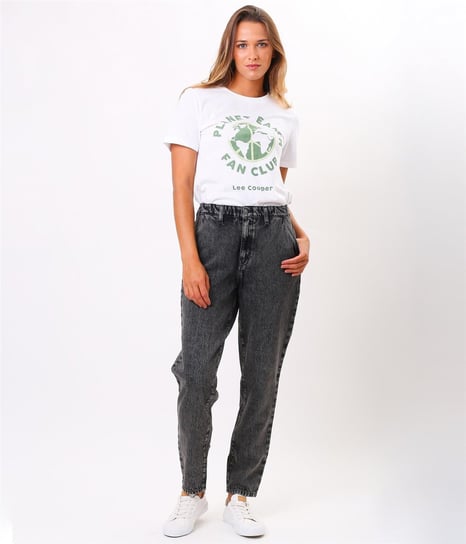 Jeansy damskie mom jeans CLARINE 1733 BLACK USED-26\30 Lee Cooper