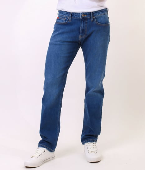 Jeansy męskie tapered LC7504 1780 BRUSHED USED-32\32 Lee Cooper