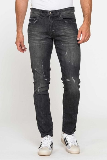 Jeansy mod.717 STRETCH - czarny Inna marka