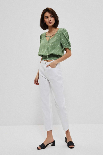 Jeansy mom fit-XS Moodo