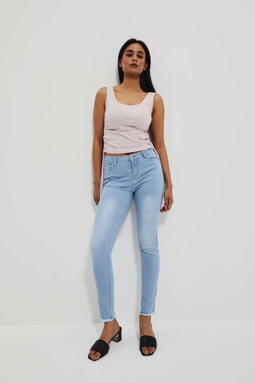 Jeansy push up-M Moodo