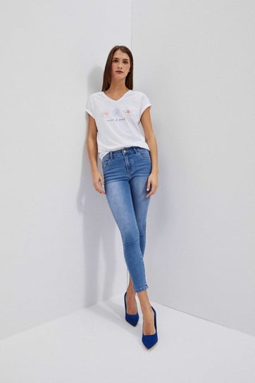 Jeansy typu rurki-XS Moodo