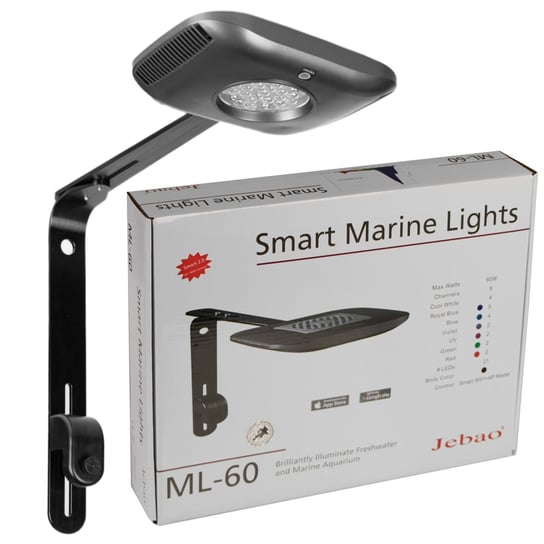 JEBAO SMART MARINE LIGHT ML-60 - LAMPA DO AKWARIUM MORSKIEGO JEBAO