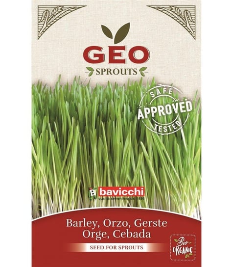 Jęczmień - nasiona na kiełki GEO, certyfikowane, 80g, Bavicchi (ZCR0203) Bavicchi