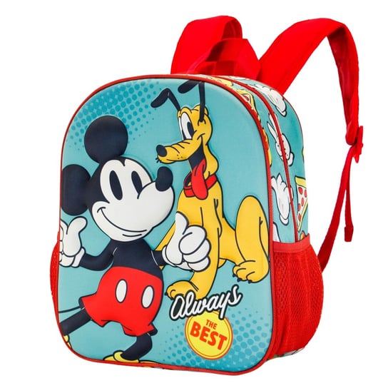 Jednokomorowy Plecak Przedszkolny Myszka Mickey Najlepszy 3D Inna marka