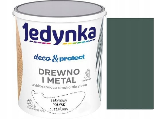 JEDYNKA D&P DREWNO I METAL 0,7L POŁ.ZIELONY C. JEDYNKA