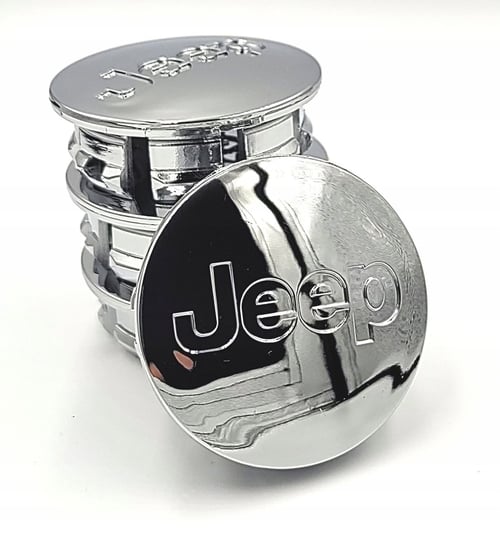 JEEP DEKIELKI na felgi zaślepki felg KAPSLE kołpaczki 55mm 4szt. JEEP 55/47 ATA