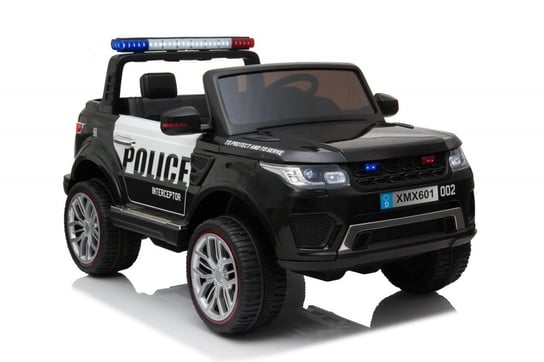 Jeep Policja 4X4, 2X12V Z Amortyzatorami, Pilot, Reduktor/ Xmx-601 SUPER-TOYS
