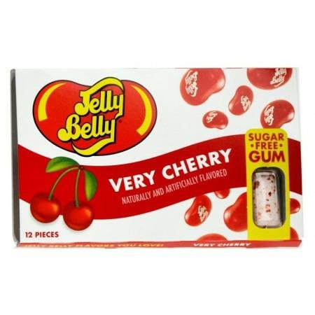 Jelly Belly Very Cherry Sugar Free Gum Inna marka