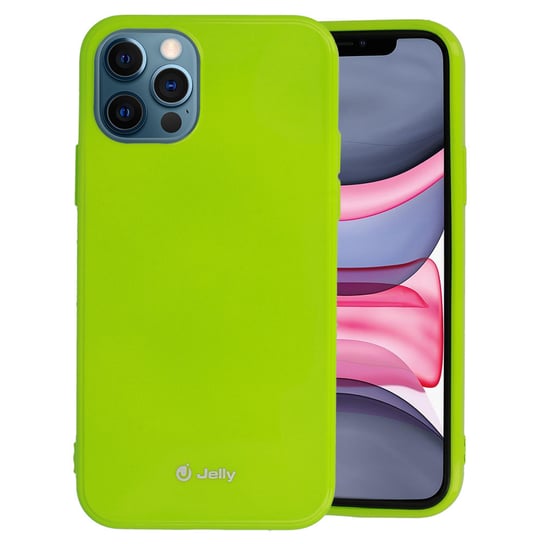 Jelly Case do Iphone 12 Mini limonka Inna marka