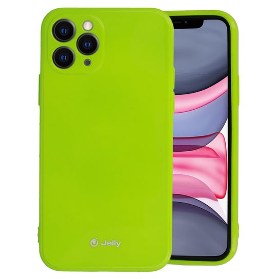 Jelly Case do Samsung Galaxy S21 Plus limonka TopTel