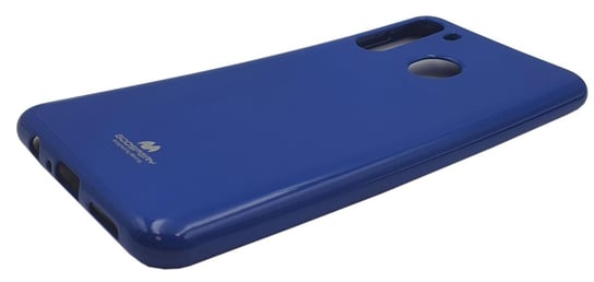 JELLY CASE silikon etui do Galaxy A21 - BLUE Tolkado