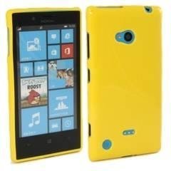 Jelly Nokia Lumia 720 Żółty Bestphone
