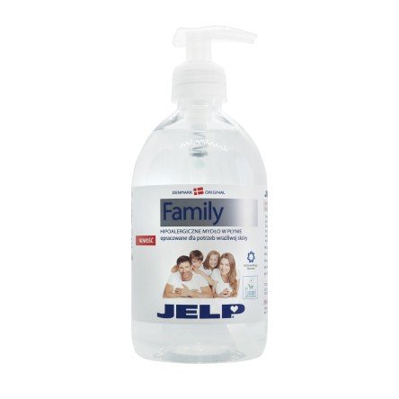 Jelp Family, Hipoalergiczne mydło J-2201001-PL, 500 ml Jelp