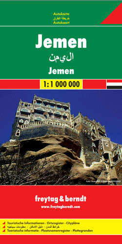 Jemen. Mapa 1:700 000 Freytag & Berndt