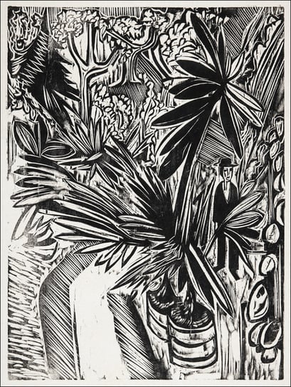Jena, Ernst Ludwig Kirchner - plakat 20x30 cm / AAALOE Inna marka