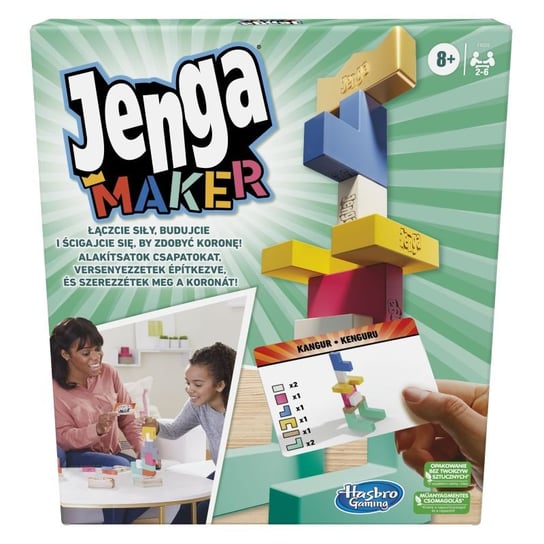 Jenga Maker, gra zręcznościowa, Hasbro, F4528 Hasbro Gaming
