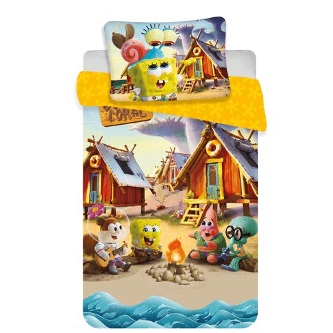 Jerry Fabrics, Spongebob, Pościel niemowlęca, 100x135 cm Jerry Fabrics