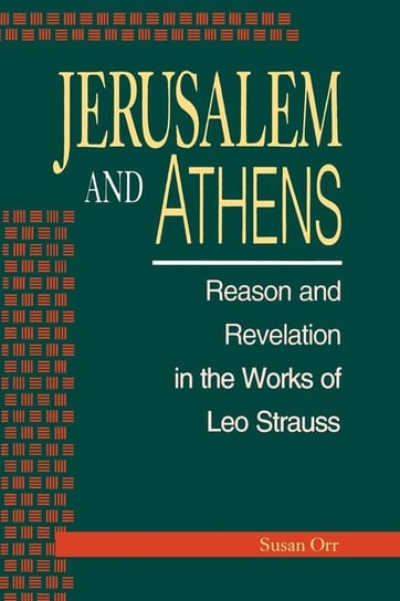 Jerusalem and Athens Orr Susan
