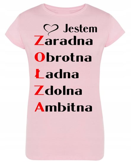 Jestem Zołza T-Shirt nadruk Modny R.XL Inna marka