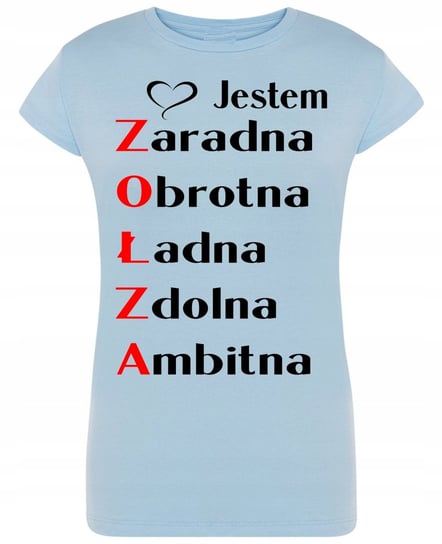 Jestem Zołza T-Shirt nadruk Modny R.XXL Inna marka