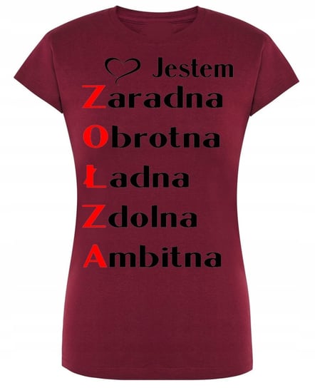 Jestem Zołza T-Shirt nadruk Modny R.XXL Inna marka