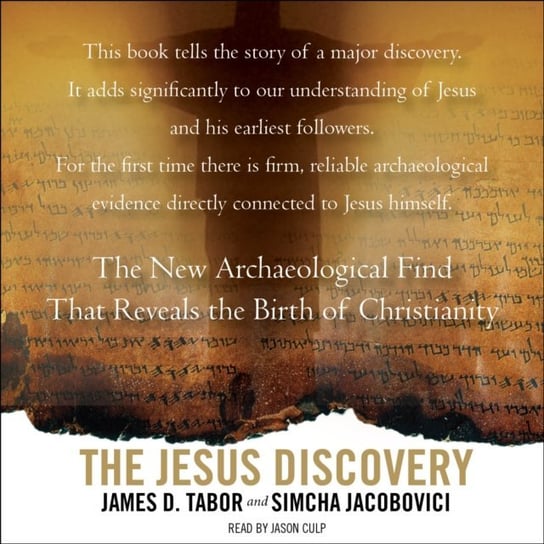 Jesus Discovery Jacobovici Simcha, Tabor James D.