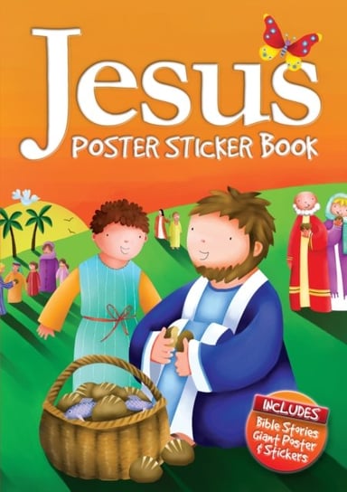 Jesus Poster Sticker Book David Juliet