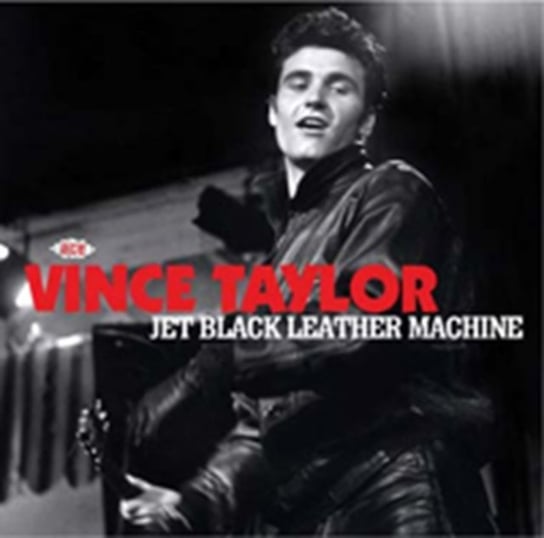 Jet Black Leather Machine Taylor Vince