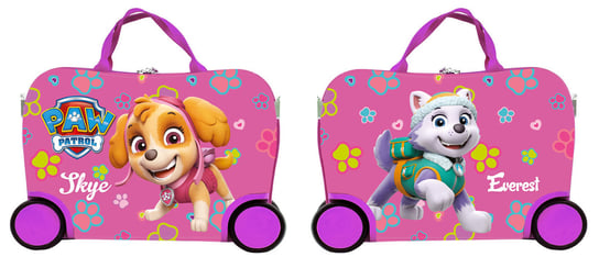 Jeżdżąca walizka podróżna - Psi Patrol - różowa mała Nickelodeon