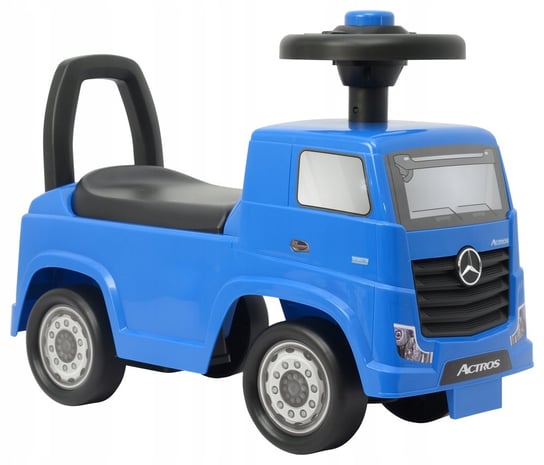 Jeździk Ciężarówka Mercedes Actros na Licencji Niebieski Bemi