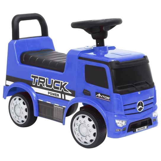 Jeździk ciężarówka Mercedes-Benz, niebieski vidaXL