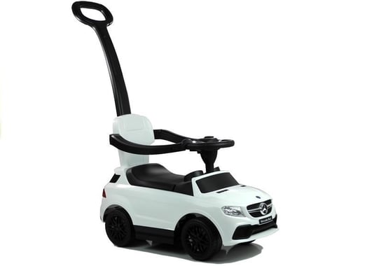 Jeździk Mercedes z Pchaczem Biały 3288 Lean Toys