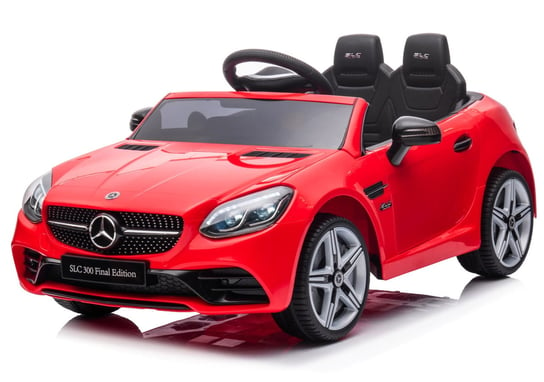 Jeździk Na Akumulator Mercedes Benz Slc300 Czerwony, Dźwięki, Światła, Pilot Sun Baby