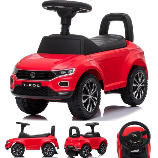 Jeździk pchacz chodzik Volkswagen T-Roc czerwony Sun Baby