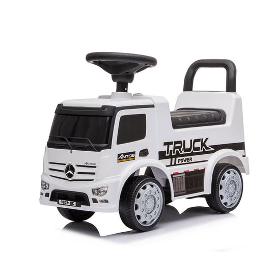 Jeździk pchacz dla dziecka Mercedes Antos Truck - biały Sapphire