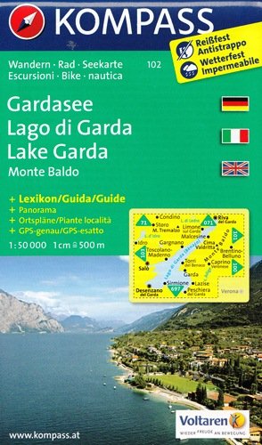 Jezioro Garda. Mapa 1:50 000 Opracowanie zbiorowe