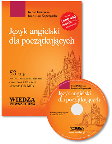 Język angielski dla początkujących + CD Dobrzycka Irena, Kopczyński Bronisław