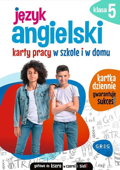 Język angielski. Karty pracy w szkole i w domu klasa 5 Antecka Wioleta