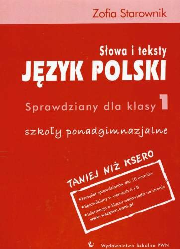 Język polski. Słowa i teksty Starownik Zofia