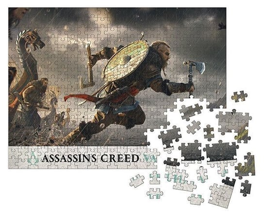 Jigsaw, puzzle - Assassin's Creed Valhalla Fortress Assault, 1000 el. Jigsaw