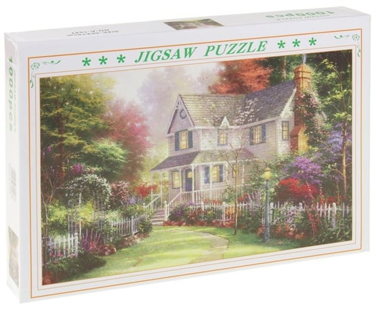 Jigsaw, puzzle, Dom z ogrodem na wsi, 1000 el. Jigsaw