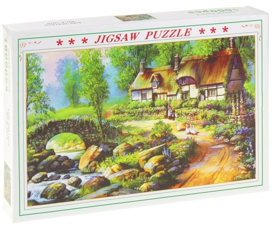 Jigsaw, puzzle, Domek na wsi, 1000 el. Jigsaw
